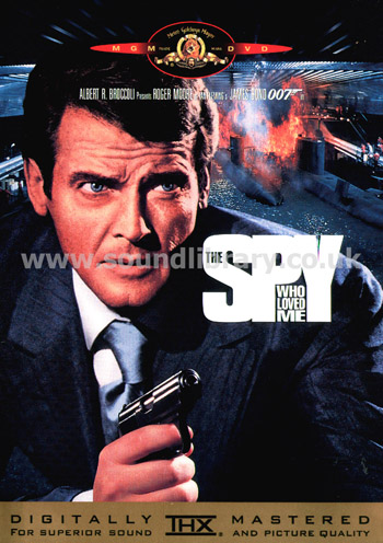 The Spy Who Loved Me James Bond Roger Moore Region 1 NTSC DVD MGM 907016 Front Inlay Sleeve