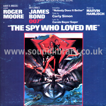 The Spy Who Loved Marvin Hamlisch Carly Simon Greece LP United Artists UAG 30098 Front Sleeve Image