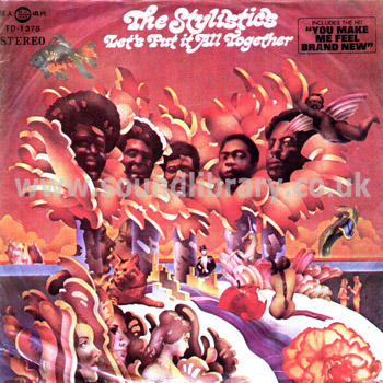 The Stylistics Let's Put It All Together Taiwan Issue Stereo LP Iant TD-1378 Front Sleeve Image