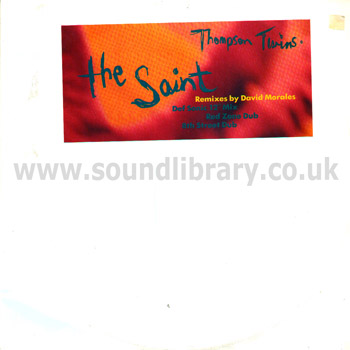 David Morales The Saint Remixes UK Issue White Label Promo 12" FEED 4 Front Sleeve Image