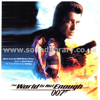 The World Is Not Enough Original Soundtrack EU CD MCA 112 161-2 Front Inlay Image