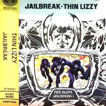 Thin Lizzy Jailbreak UK Issue Stereo MC Vertigo ACBC 00252 Front Inlay Image