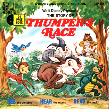 Lois Lane Thumper's Race UK Issue 7" EP Disneyland LLP-343 Front Sleeve Image