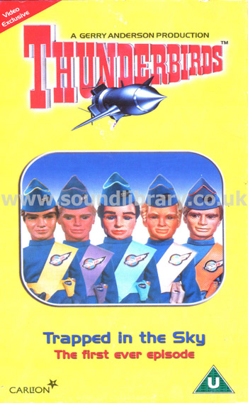 Thunderbirds Trapped In The Sky VHS PAL Video Carlton Visual Entertainment 3007421853 Slip Case Image