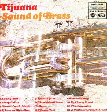 The Torero Band Tijuana Sound Of Brass UK Stereo LP Music For Pleasure SMFP 1202 Front Sleeve Image
