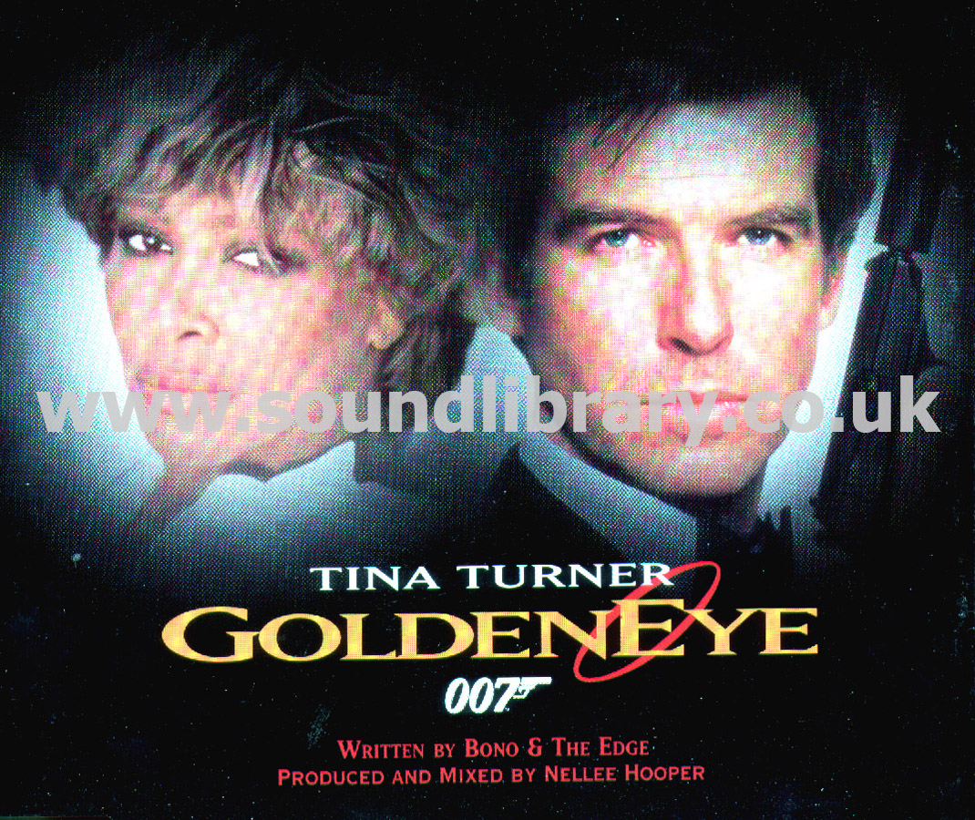 Goldeneye Tina Turner South Africa Issue CDS EMI CDEMS (WS) 49 Front Inlay Image