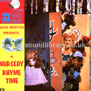 Jean Morton Presents Tingha And Tucker In Nursery Rhyme 7" EP Century 21 MA127 Front Sleeve Image