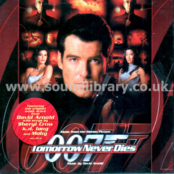 Tomorrow Never Dies Music From The Motion Picture David Arnold UK CD A&M 540 830 2 Front Inlay Image
