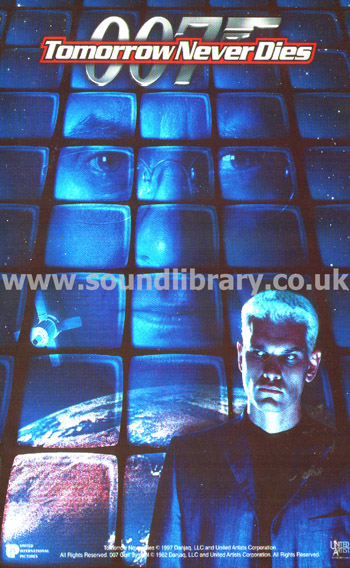 Tomorrow Never Dies Cinema Postcard James Bond Cinema Promotional Postcard Postcard Image