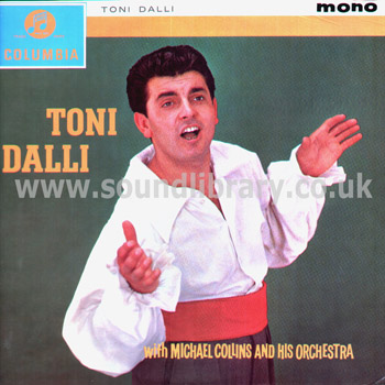 Toni Dalli UK Issue Mono LP Columbia 33SX 1375 Front Sleeve Image