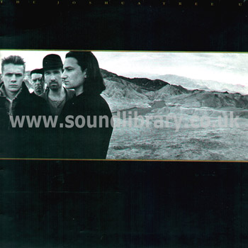 U2 The Joshua Tree UK Issue G/F Sleeve LP Island U26 Island U26 Front Sleeve Image