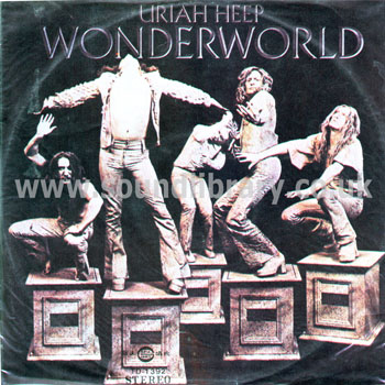 Uriah Heep Wonderworld Taiwan Issue Stereo  LP Union TD-1392 Front Sleeve Image