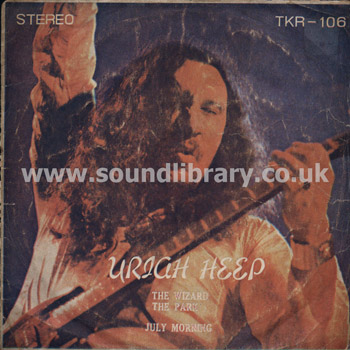Uriah Heep Thailand Issue Stereo 7" EP TKR TKR-106 Front Sleeve Image