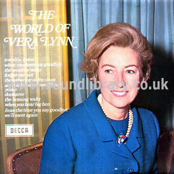 Vera Lynn The World Of Vera Lynn UK Issue Stereo LP Decca SPA 12 Front Sleeve Image