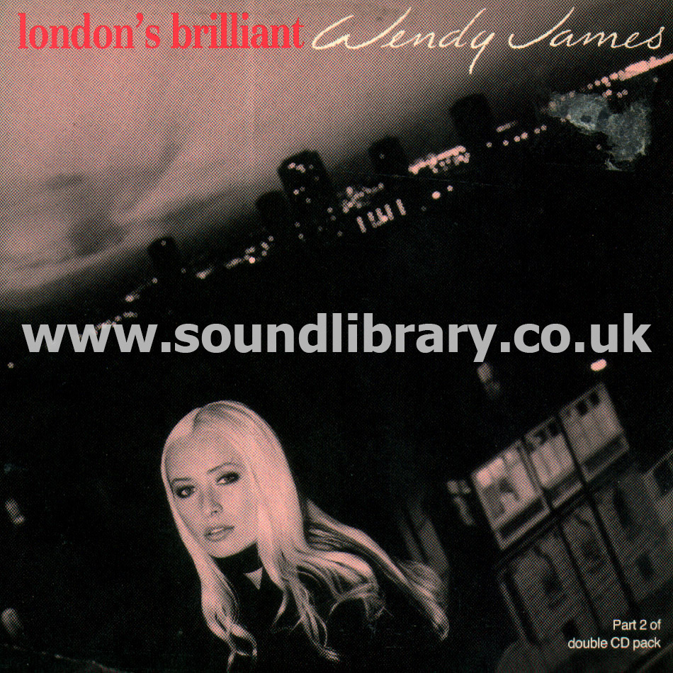 Wendy James London's Brilliant UK Issue Card Sleeve CDS MCA MCSXD 1763 Front Card Sleeve