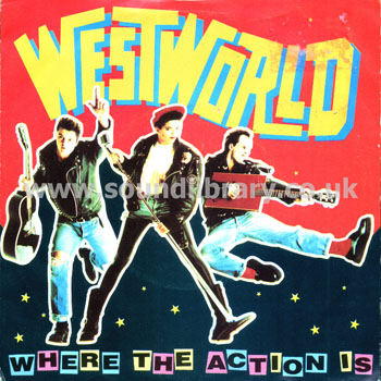 Westworld Where The Action Is UK Issue 7" RCA BOOM3 Front Sleeve Image