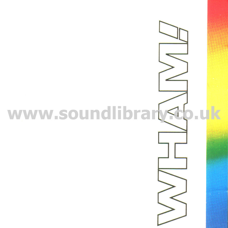 Wham! The Final UK Issue CD Epic CD EPC 88681 Front Inlay Image
