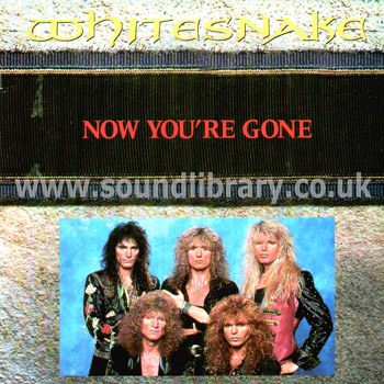 Whitesnake Now You're Gone UK G/F Sleeve 12" EMI 12EMG 150 Front Sleeve Image