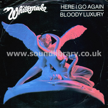 Whitesnake Here I Go Again UK Issue 7" Liberty BP 416 Front Sleeve Image