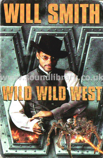 Wild Wild West Will Smith Dru Hill Left Eye UK Issue MC Single Sony 667596 4 Front Slip Cover