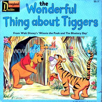 The Wonderful Thing About Tiggers / Rumbly In My Tumbly Sam Edwards UK Issue 7" DD 21 Front Sleeve Image