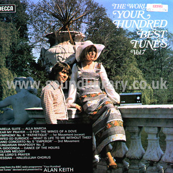 The World of Your Hundred Best Tunes Vol. 7 UK Issue Stereo LP Decca SPA 355 Front Sleeve Image