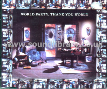 World Party Thank You World UK Issue Jewel Case CDS Ensign ENYCD 643 Front Inlay Image