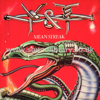 Y&T Meanstreak UK Issue Stereo 7" A&M AM 135 Front Sleeve Image