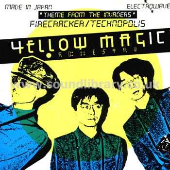 Yellow Magic Orchestra Theme From The Invaders Firecracker UK Issue 7" A&M AMS 7502 Front Sleeve Image