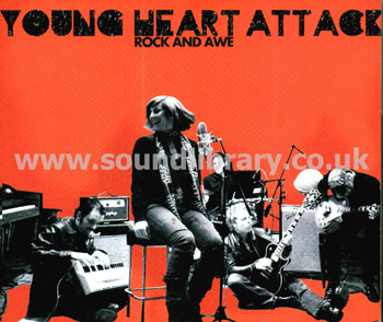 Young Heart Attack Rock And Awe Digipak CD Not On Your Radio NOYR0007CD Front Digipak Image