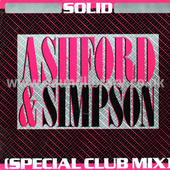 Ashford & Simpson Solid UK Issue 12" Capitol 12CL 345 Front Sleeve Image