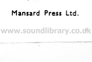 Mansard Press Ltd.