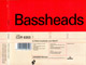 Bassheads Is There Anybody Out There? UK Issue Jewel Case CDS Deconstruction CDR 6303 Disc Image