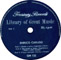 Enrico Caruso Verdi, Bizet, Flotow, Donizetti Treasury Records GM133 UK Issue 7" EP Label Image