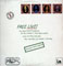 Free Live! Malaysia Issue  LP I.S. Song Hits ILPS 9160 Front Sleeve Image