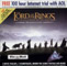 The Lord Of The Rings The Fellowship Of The Ring Media CD Mail On Sunday AMOS112W Front Card Sleeve